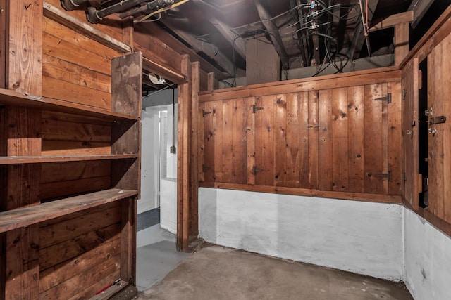 715 Ellery Ave, Jackson, MI 49202 - view of unfinished below grade area
