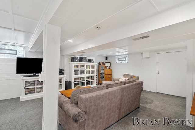 2625 Elmwood Dr, Pierson, MI 49339 - view of carpeted living area