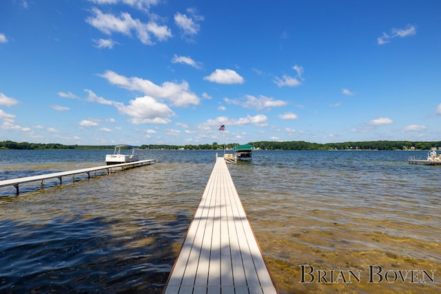 2625 Elmwood Dr, Pierson, MI 49339 - dock area with a water view