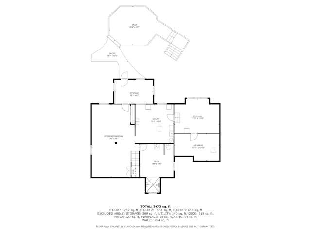 2625 Elmwood Dr, Pierson, MI 49339 - view of room layout