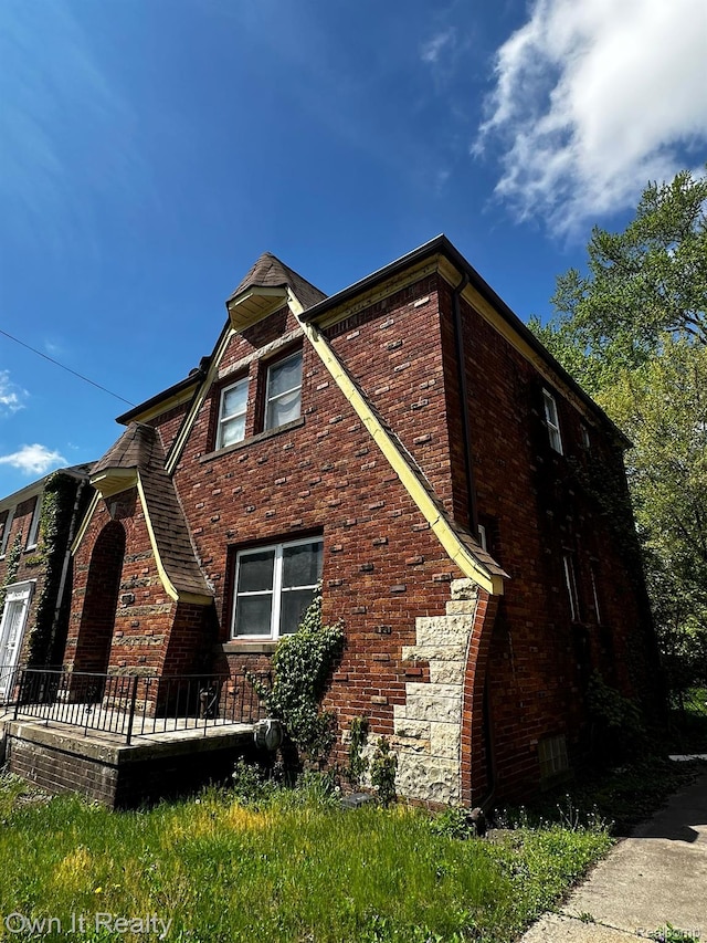 16595 Griggs St, Detroit, MI 48221 - view of property exterior featuring brick siding