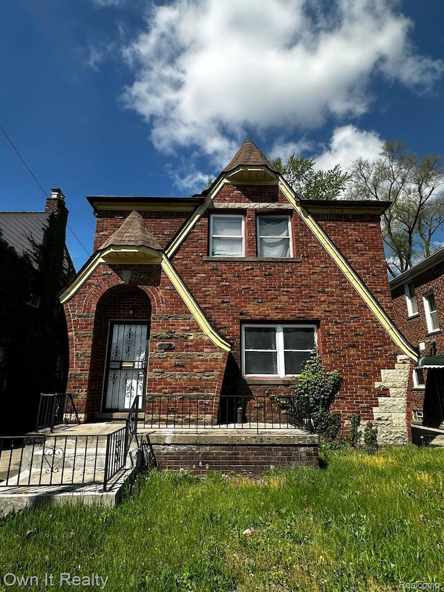 16595 Griggs St, Detroit, MI 48221 - tudor home with brick siding