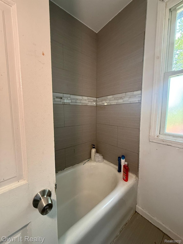16595 Griggs St, Detroit, MI 48221 - bathroom with a bath and baseboards