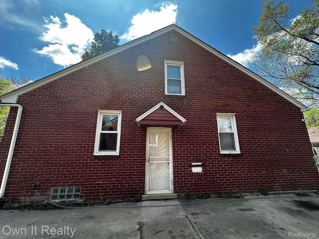 19505 Sunderland Rd, Detroit, MI 48219 - view of front facade with brick siding