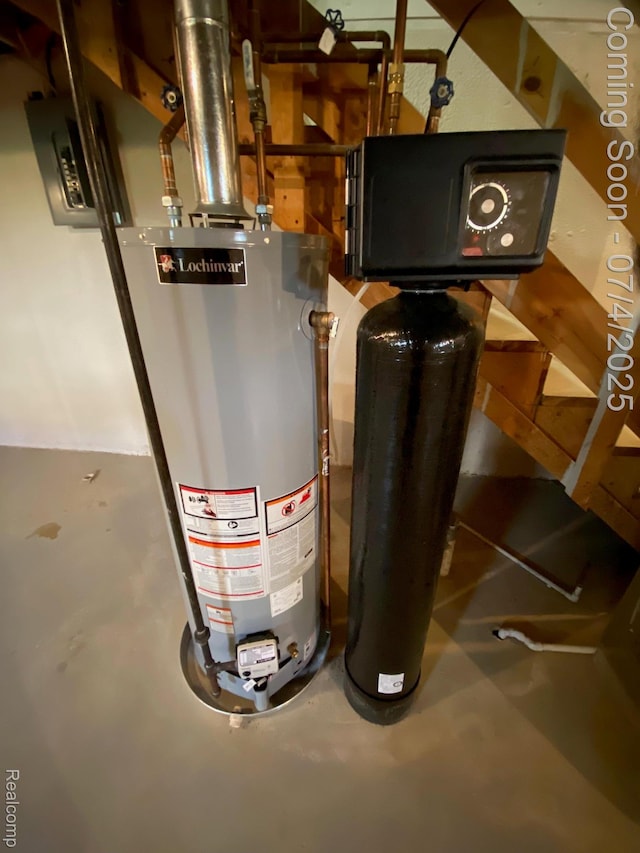 1093 Lake Park Cir Unit 6, Grand Blanc, MI 48439 - utility room with gas water heater