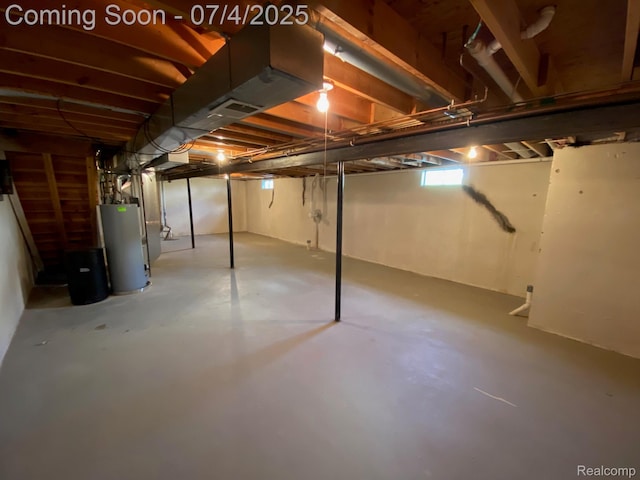 1093 Lake Park Cir Unit 6, Grand Blanc, MI 48439 - below grade area with water heater