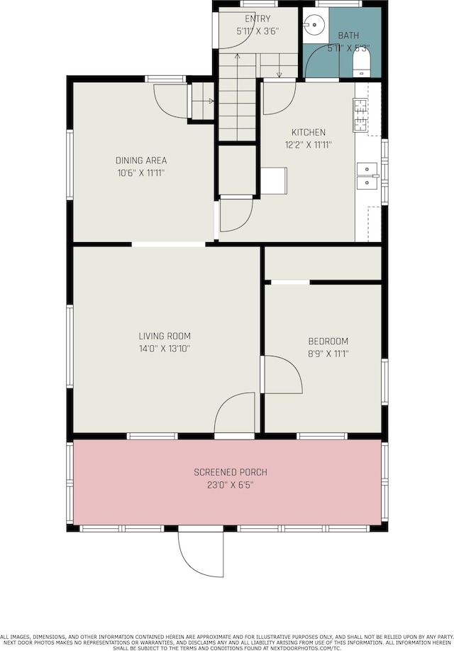863 Burton St SE, Grand Rapids, MI 49507 - view of floor plan / room layout