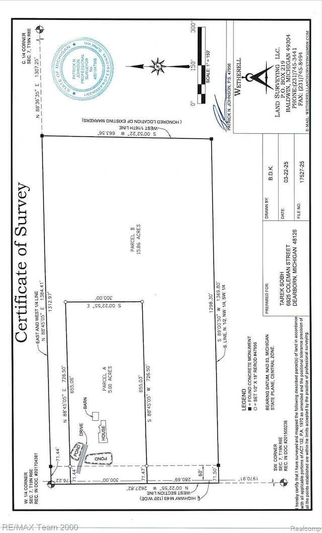 755 S Hale Rd, Twining, MI 48766 - map / location