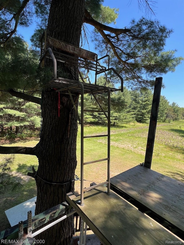 755 S Hale Rd, Twining, MI 48766 - view of unfurnished sunroom