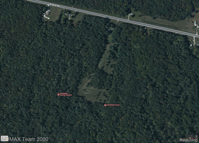755 S Hale Rd, Twining, MI 48766 - aerial view of property's location