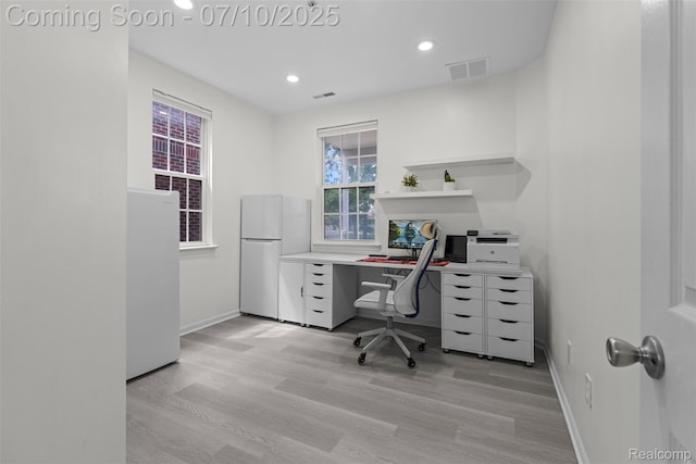 8461 Towne Center Cir N, Warren, MI 48093 - office space featuring light wood-style floors and recessed lighting