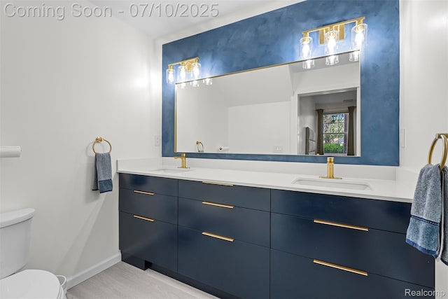 8461 Towne Center Cir N, Warren, MI 48093 - full bath featuring toilet and double vanity