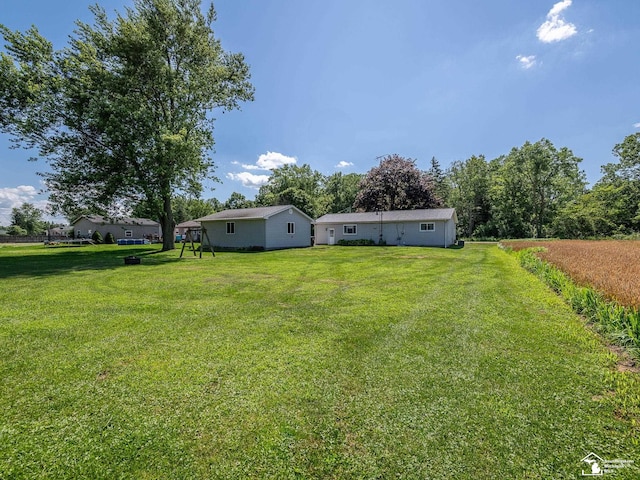 12388 N Suder Rd, La Salle, MI 48145 - view of grassy yard