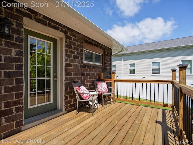 30 Beebe St, Lake Orion, MI 48362 - view of deck