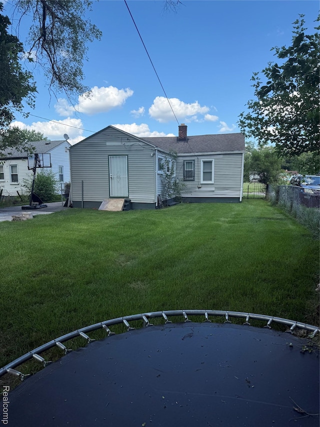 19361 Lindsay St, Detroit, MI 48235 - view of front of property with a chimney