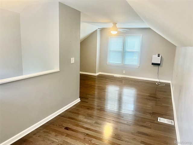 1992 Griffith Ave, Berkley, MI 48072 - bonus room with wood finished floors, vaulted ceiling, and ceiling fan