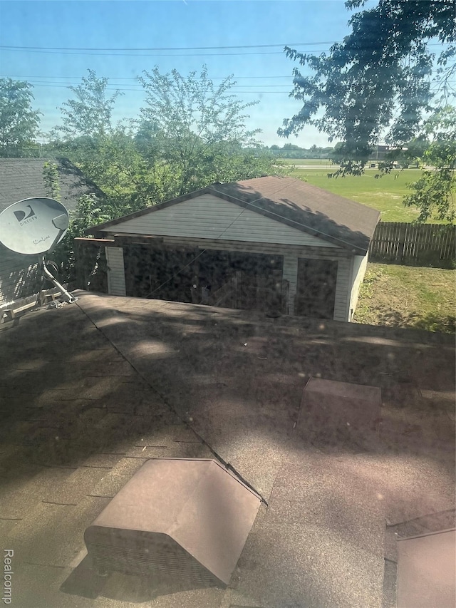 808 Lamay Ave, Ypsilanti, MI 48198 - view of patio / terrace with an outdoor structure