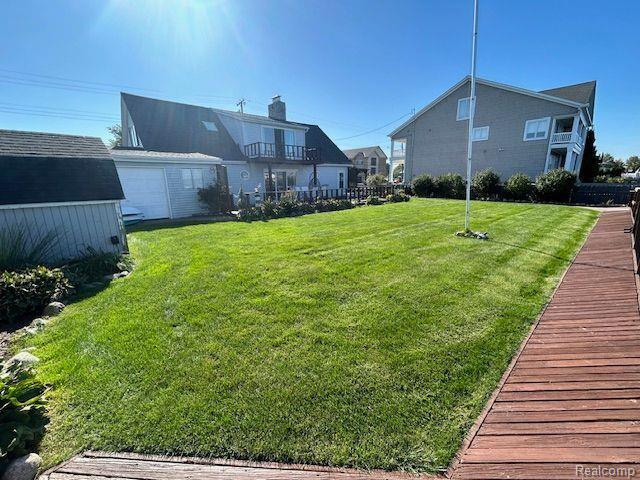 32241 N River Rd, Harrison Township, MI 48045 - view of grassy yard