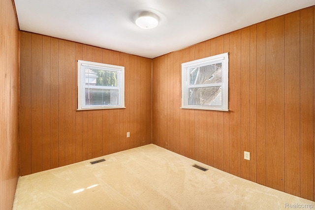 8476 Robindale Ave, Dearborn Heights, MI 48127 - carpeted spare room with wood walls
