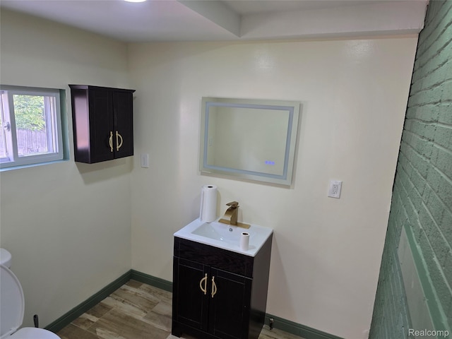 2681 Burlingame St, Detroit, MI 48206 - half bath with vanity and toilet