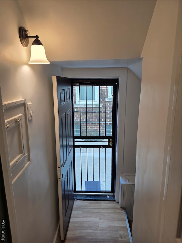 2681 Burlingame St, Detroit, MI 48206 - entryway featuring wood finished floors