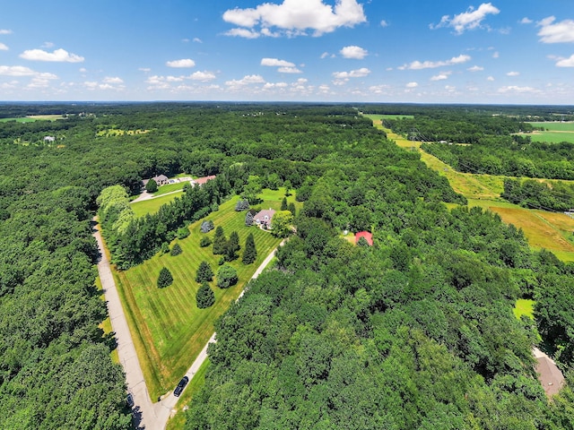 29750 Edwards Way, Niles, MI 49120 - drone / aerial view of a heavily wooded area