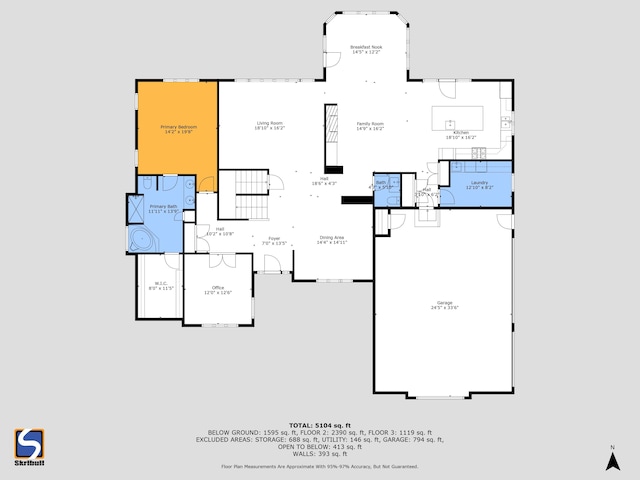 29750 Edwards Way, Niles, MI 49120 - view of floor plan / room layout