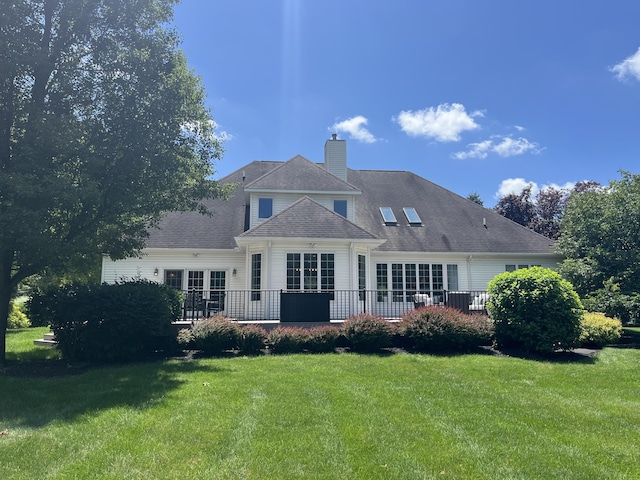 29750 Edwards Way, Niles, MI 49120 - back of house featuring a yard and a chimney