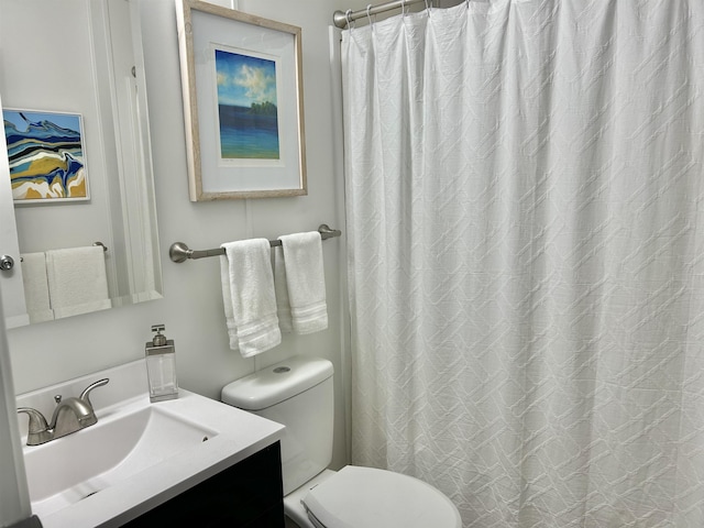 457 N Garfield, Traverse City, MI 49696 - bathroom featuring vanity and a shower with curtain