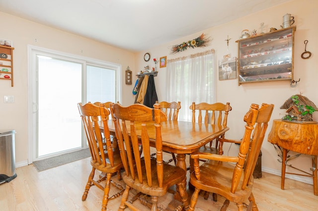 2314 Hand Rd, Niles, MI 49120 - dining room featuring light wood-type flooring and plenty of natural light