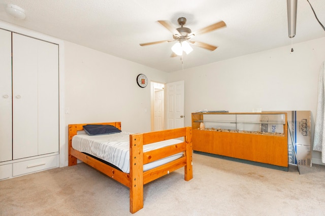 2314 Hand Rd, Niles, MI 49120 - bedroom featuring carpet floors and a ceiling fan