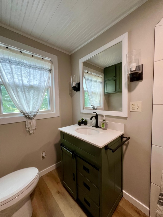 7220 W 64th St, Fremont, MI 49412 - bathroom with vanity and wood finished floors