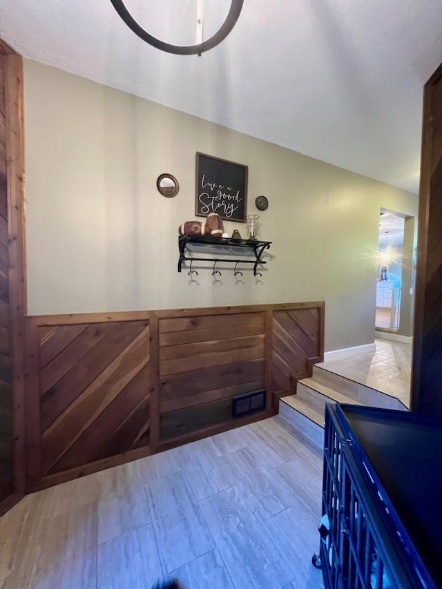 7220 W 64th St, Fremont, MI 49412 - stairway with wood finished floors