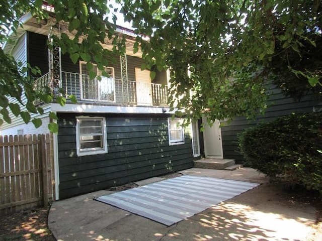 168 Fremont St, Bronson, MI 49028 - back of house with a balcony