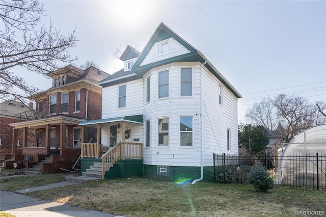 2547 Sheridan St, Detroit, MI 48214 - view of victorian home