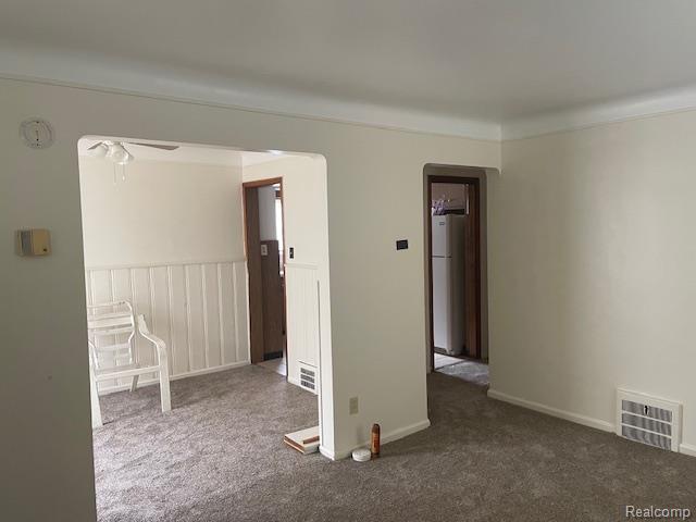 8645 Minock St, Detroit, MI 48228 - carpeted spare room with baseboards