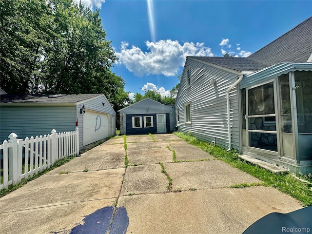 26735 Annapolis St, Dearborn Heights, MI 48125 - view of property exterior featuring an outdoor structure