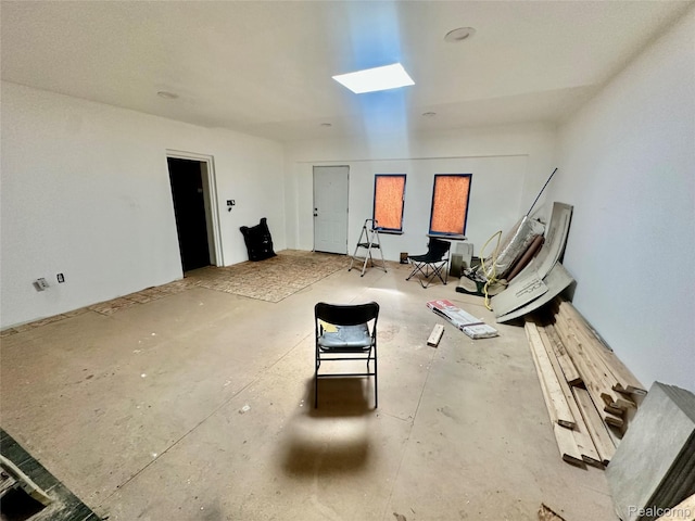 26735 Annapolis St, Dearborn Heights, MI 48125 - interior space featuring a skylight