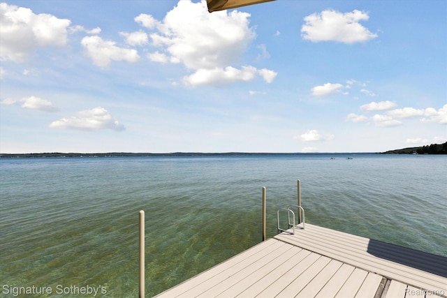 8641 Brettonwood Shores Rd, Rapid City, MI 49676 - dock area with a water view