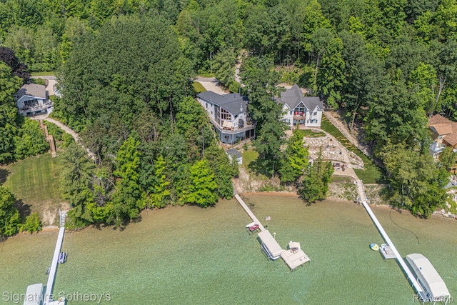 8641 Brettonwood Shores Rd, Rapid City, MI 49676 - aerial overview of property's location