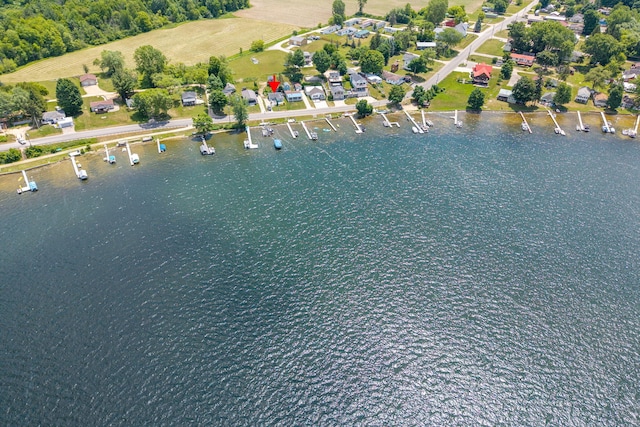 19336 E Chippewa Dr, Chippewa Lake, MI 49320 - aerial view of property's location with a nearby body of water