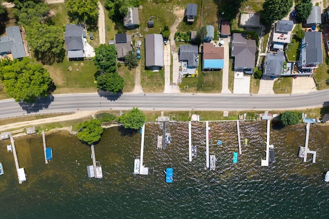 19336 E Chippewa Dr, Chippewa Lake, MI 49320 - aerial view of property and surrounding area featuring nearby suburban area and a nearby body of water