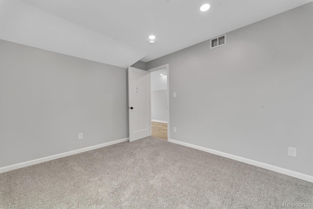 5291 Devonshire Rd, Detroit, MI 48224 - unfurnished room featuring recessed lighting and carpet flooring