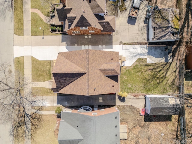 5291 Devonshire Rd, Detroit, MI 48224 - bird's eye view