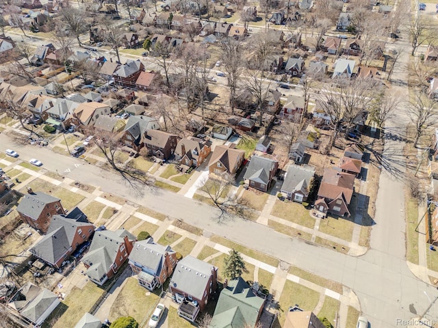 5291 Devonshire Rd, Detroit, MI 48224 - aerial view of property and surrounding area featuring nearby suburban area