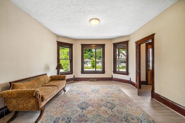 920 Wisconsin Ave, Saint Joseph, MI 49085 - sitting room featuring wood finished floors and a textured ceiling