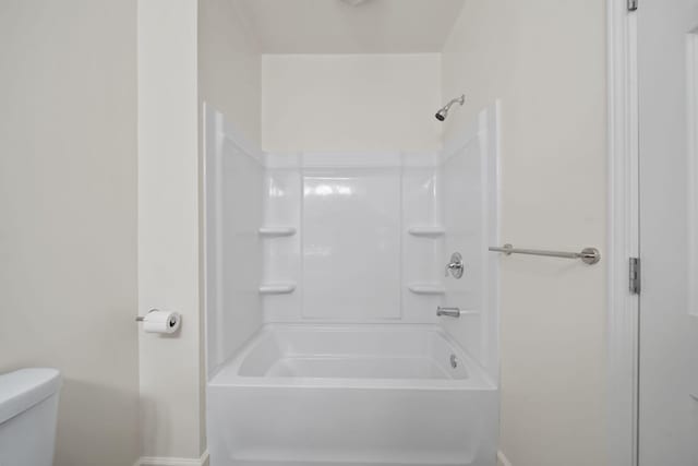 210 W Grove Ave, Michigan Center, MI 49254 - bathroom with baseboards and shower / washtub combination