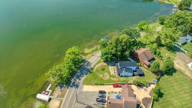 210 W Grove Ave, Michigan Center, MI 49254 - aerial view of a nearby body of water
