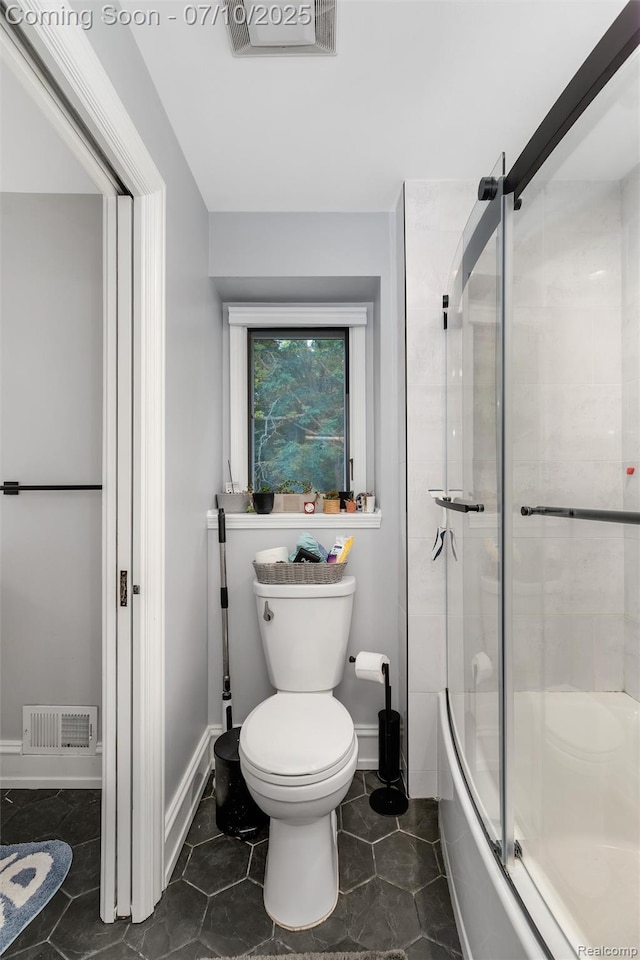 1444 W Clarkston Rd, Lake Orion, MI 48362 - full bath featuring tile patterned flooring and enclosed tub / shower combo