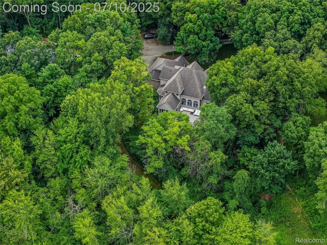 1444 W Clarkston Rd, Lake Orion, MI 48362 - view from above of property
